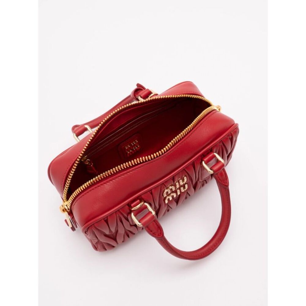 Miu Miu Women `Arcadie` Matelassé Nappa Leather Bag - Picture 6 of 6